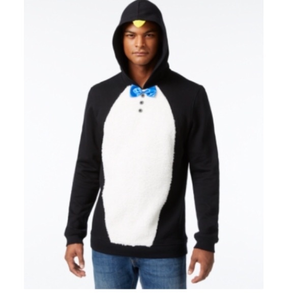 American Rag Other - American Rag XXL Men's Penguin Hoodie, NWT